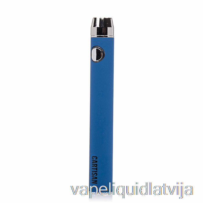 Cartisan Button Vv 900 Dual Charge 510 Akumulators [mikro] Zils Vape šķidrums